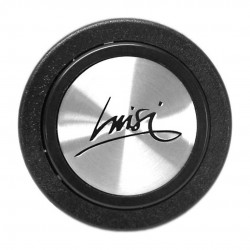 ΜΠΟΥΤΟΝ ΚΟΡΝΑΣ ΤΙΜΟΝΙΟΥ 2 ΕΠΑΦΩΝ ARGENTO LUISI 61,5 mm (ΧΡΩΜΙΟ/ΜΑΥΡΟ) Αξεσουάρ Τιμονιού