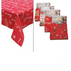 Χριστουγεννιάτικο τραπεζομάντηλο 140 x 240cm 02594206-c Χριστουγεννιάτικα είδη σπιτιού