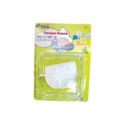 Σετ 4 προστατευτικές γωνίες τραπεζιών σιλικόνης για μωρά 30501358-c Είδη ασφαλείας μωρού