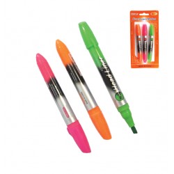 Σετ 3 φοσφοριζέ μαρκαδόροι υπογράμμισης 30101119-c Γραφική ύλη