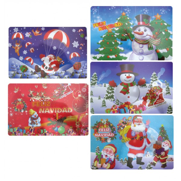 Σετ 6 Χριστουγεννιάτικα σουπλά 30 x 45cm 00001464 Χριστουγεννιάτικα είδη σπιτιού