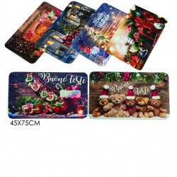 Χριστουγεννιάτικο πατάκι 45 x 75cm 02850181 Χριστουγεννιάτικα είδη σπιτιού