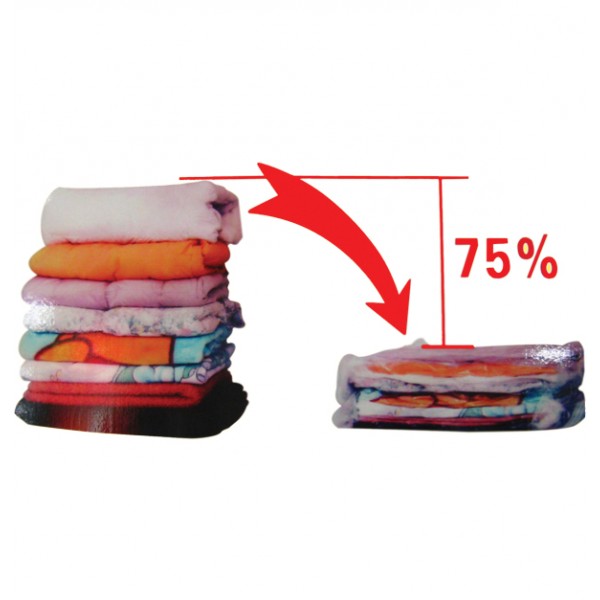 Αποθηκευτική σακούλα ρούχων κενού αέρος-vacuum με συρρίκνωση 50x60cm 00402181 Σακούλες συρρίκνωσης