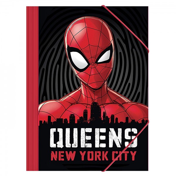 ΝΤΟΣΙΕ ΦΑΚΕΛΟΣ ΛΑΣΤΙΧΟ SPIDER MAN Α4 Justnote 702779 Κλασέρ - Ντοσιέ