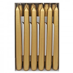 ΚΕΡΙ ΒΕΝΕΤΣΙΑΝΙΚΟ ΧΡΥΣΟ Νο2 Υ:20cm Φ22mm Xmasfest 1133132 Κορμοί - Αρωματικά - Κηροπηγίου - Λοιπά