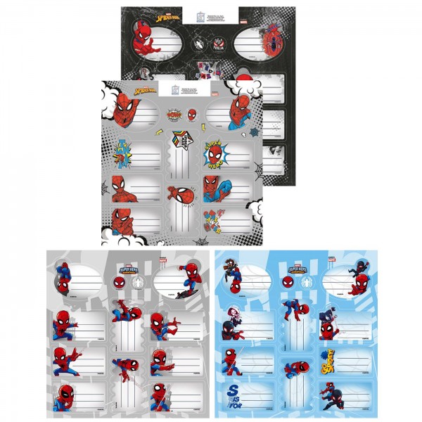 ΕΤΙΚΕΤΕΣ SPIDERMAN ΣΕΤ=2 ΦΥΛΛΑ ΕΠΙ 12ΤΕΜ ΦΥΛΛΟ=20x20cm Beniamin Sp. z o.o. Sp. k. 59014276081692 Ετικέτες