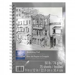 ΜΠΛΟΚ ΣΧΕΔΙΟΥ SKETCH BOOK 24x30,5cm Justnote 104312 Μπλόκ Ζωγραφικής