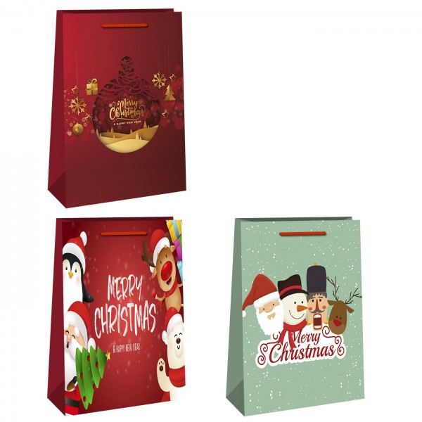 ΤΣΑΝΤΑ ΔΩΡΟΥ ΧΡΙΣΤΟΥΓΕΝΝΩΝ 45.5x33x10cm 45,5x33x10cm Xmasfest 1131826 Τσάντες Δώρου