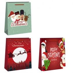 ΤΣΑΝΤΑ ΔΩΡΟΥ ΧΡΙΣΤΟΥΓΕΝΝΩΝ 14x11x6cm Xmasfest 1131829 Τσάντες Δώρου