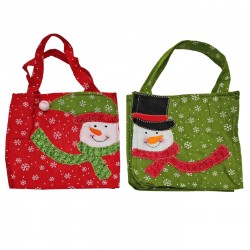 ΤΣΑΝΤΑ ΤΣΟΧΙΝΗ ΧΡΙΣΤΟΥΓΕΝΝΙΑΤΙΚΗ 26x17cm Xmasfest 1132932 Σάκοι - Τσάντες