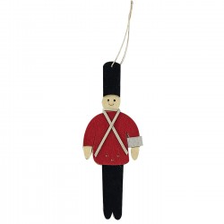 ΣΤΟΛΙΔΙ ΚΡΕΜΑΣΤΟ ΞΥΛΙΝΟΣ ΣΤΡΑΤΙΩΤΗΣ ΜΕΓΑΛΟΣ 18x6,5cm Xmasfest 1133050 Κρεμαστά Στολίδια