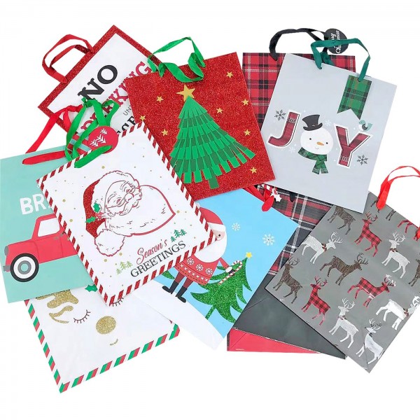 ΤΣΑΝΤΑ ΔΩΡΟΥ XMAS 30,5x20,5x12,5cm Xmasfest 1133281 Τσάντες Δώρου