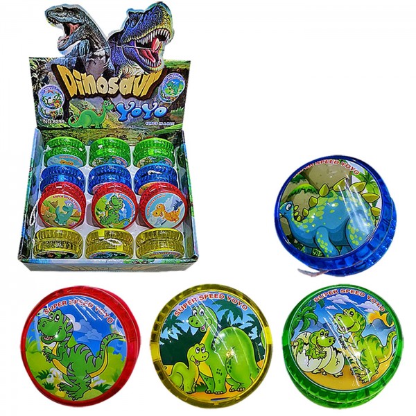 ΓΙΟΓΙΟ ΜΕ ΦΩΣ ΔΕΙΝΟΣΑΥΡΟΙ Φ 5,5cm  116827 Μικροπαιχνιδάκια - Τυχερές Σακούλες