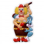 ΝΤΕΚΟΡ ΤΟΙΧΟΥ ΒΑΚΟΥΜ ΚΛΟΟΥΝ 50cm Carnavalista 231626 Διακόσμηση Χώρου - Είδη Πάρτυ