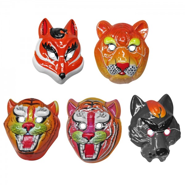 ΜΑΣΚΑ ΠΛΑΣΤΙΚΗ ΖΩΑ  Carnavalista 232417 Πλαστικές - Άλλα υλικά