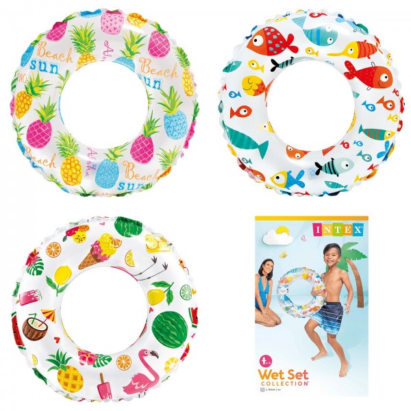 ΣΩΣΙΒΙΟ ΚΟΥΛΟΥΡΑ ΜΕ ΣΧΕΔΙΑ INTEX ø61cm Intex 59241NP Φουσκωτά (δεν επιστρέφονται!)