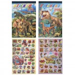 ΑΛΜΠΟΥΜ ΜΕ ΣΤΙΚΕΡ ΔΕΙΝΟΣΑΥΡΟΣ 24,5x14,5cm Justnote 26705 Στίκερ - Άλμπουμ