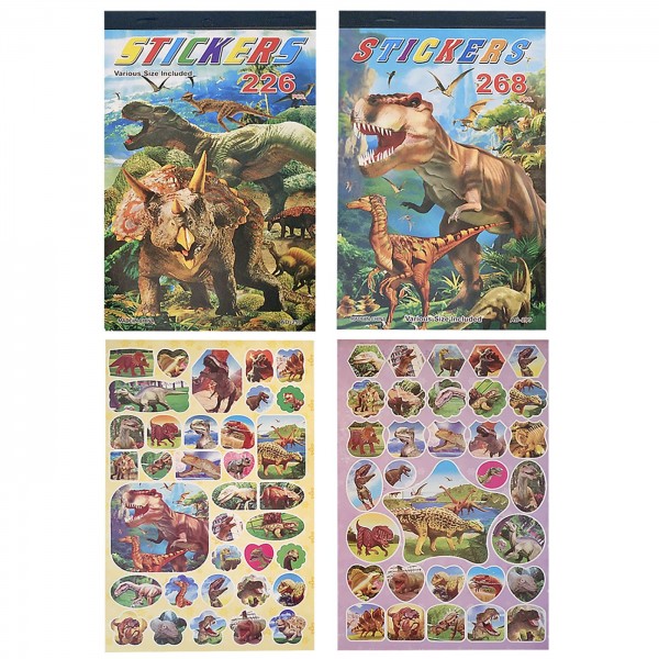 ΑΛΜΠΟΥΜ ΜΕ ΣΤΙΚΕΡ ΔΕΙΝΟΣΑΥΡΟΣ 24,5x14,5cm Justnote 26705 Στίκερ - Άλμπουμ