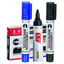 ΜΑΡΚΑΔΟΡΟΙ ΑΣΠΡΟΠΙΝΑΚΑ 4mm 13x1,5cm Justnote 80119 Μαρκαδόροι Ανεξίτηλοι - Πίνακα