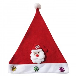 Σκούφος παιδικός 40x28cm Xmasfest 1133677 Στολές - Σκούφοι