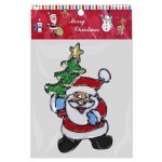 Αυτοκόλλητα gelly xmas σχέδια Καρ=25x15cm Xmasfest 113552-O Για Τζάμι