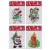 Αυτοκόλλητα gelly xmas σχέδια Καρ=25x15cm Xmasfest 113552-O