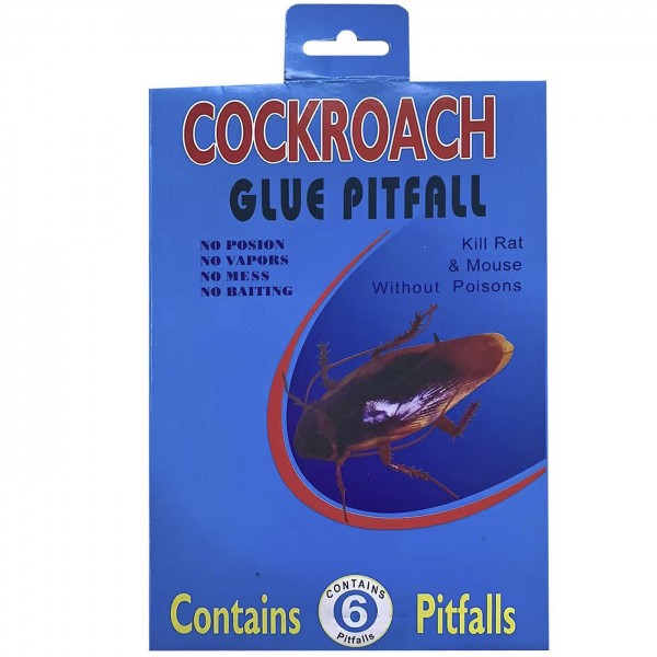 Παγίδες για κατσαρίδες σετ=6τεμ  20x14cm Homie 116420 Εντομοαπωθητικά