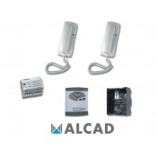 Κιτ Θυροτηλεφώνου 4+N καλωδίων, με ενδοεπικοινωνία