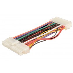 POWERTECH καλώδιο μητρικής 20+4pin male σε 24pin female CAB-W005, 20cm Εσωτερικά PC