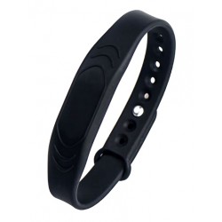 SECUKEY Βραχιόλι πρόσβασης SCK-SBRACELET1, 125KHz ΕΜ, 10τμχ, μαύρο Παρελκόμενα