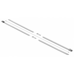 DELOCK μεταλλικός σφιγκτήρας καλωδίων 18770, 500x4.6mm, 10τμχ Τακτοποίηση Καλωδίων