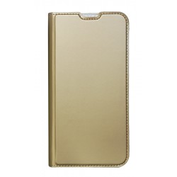 POWERTECH Θήκη Βook Elegant MOB-1453 για Samsung A70, χρυσή Θήκες