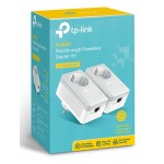 TP-LINK AV600 Passthrough Powerline Starter Kit TL-PA4010P, Ver. 4.0 Powerlines - Extenders