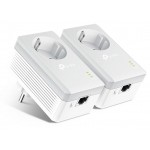 TP-LINK AV600 Passthrough Powerline Starter Kit TL-PA4010P, Ver. 4.0 Powerlines - Extenders
