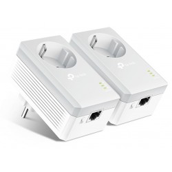 TP-LINK AV600 Passthrough Powerline Starter Kit TL-PA4010P, Ver. 4.0 Powerlines - Extenders