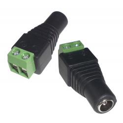 Βύσμα τροφοδοσίας DC θηλυκό ST-DC08, 5.5 x 2.1mm, σε κλέμα, 5 τμχ Παρελκόμενα