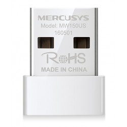 MERCUSYS Wireless Nano USB Adapter MW150US, 150Mbps, Ver. 2 Κάρτες Δικτύου - USB Dongles