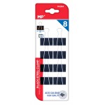 MP μεταλλικό κλιπ συγγράτησης εγγράφων PA384, 25mm, 8τμχ μαύρα Γραφική Ύλη
