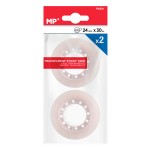 MP κολλητική ταινία PA501, διάφανη, 24mm, 30m, 2τμχ Γραφική Ύλη