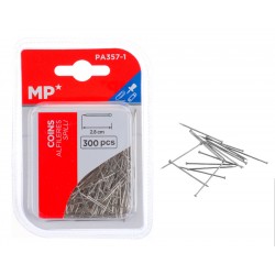 MP μεταλλικές καρφίτσες PA357-1, 2.8cm, 300τμχ Γραφική Ύλη