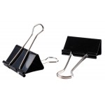 MP μεταλλικό κλιπ συγγράτησης εγγράφων PA383, 32mm, 6τμχ, μαύρα Γραφική Ύλη