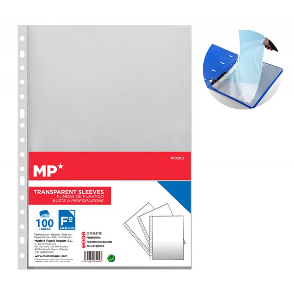 MP διαφάνειες Α4 PC003, 100τμχ Γραφική Ύλη