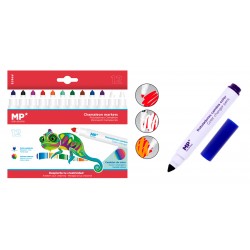 MP σετ χρωματιστών μαρκαδόρων σειράς Cameleon PP875, 12τμχ Γραφική Ύλη