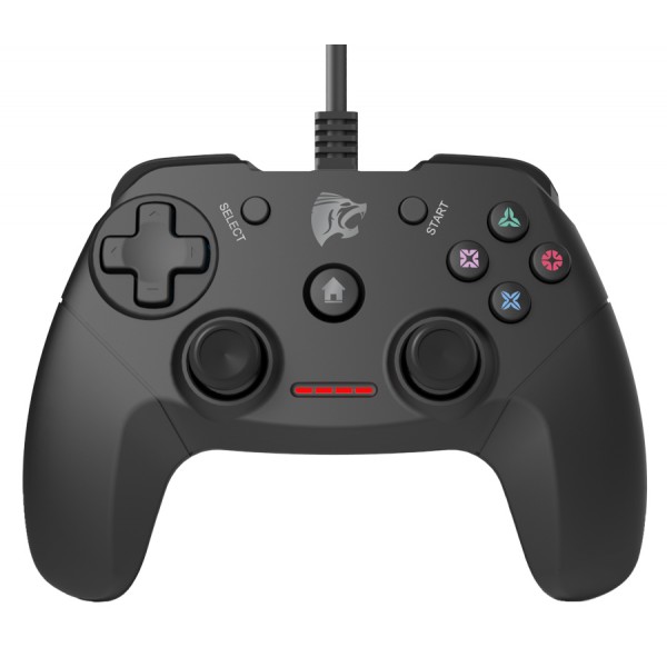 ROAR ενσύρματο gamepad R100WD, με vibration, PC, PS3 & Android TV box Gamepad