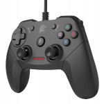 ROAR ενσύρματο gamepad R100WD, με vibration, PC, PS3 & Android TV box Gamepad