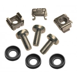 POWERTECH σετ βίδες με παξιμάδια NETW-0011 για κολώνα rack, M6*16, 20τμχ Καμπίνες - Rack