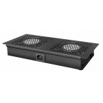 POWERTECH cooling fan για rack NETW-0008, 2x fans, 29.5x13x4cm Καμπίνες - Rack