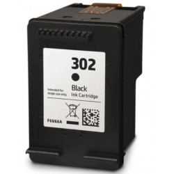 Συμβατό Inkjet για HP 302XL, Black ink HP