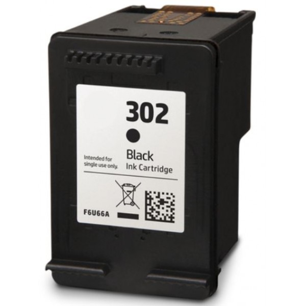 Συμβατό Inkjet για HP 302XL, Black ink HP