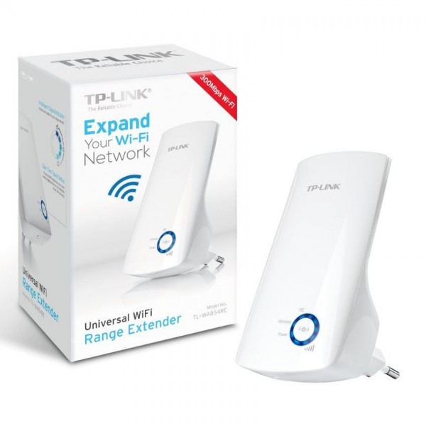TP-LINK 300Mbps Universal Wireless N Range Extender, Ver. 4.0 Powerlines - Extenders